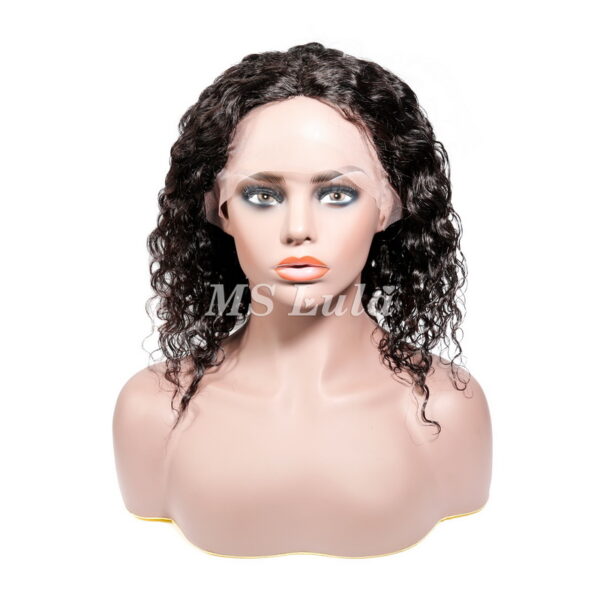 Virgin Human Hair Water Wave BOB T Part Wig - Image 3